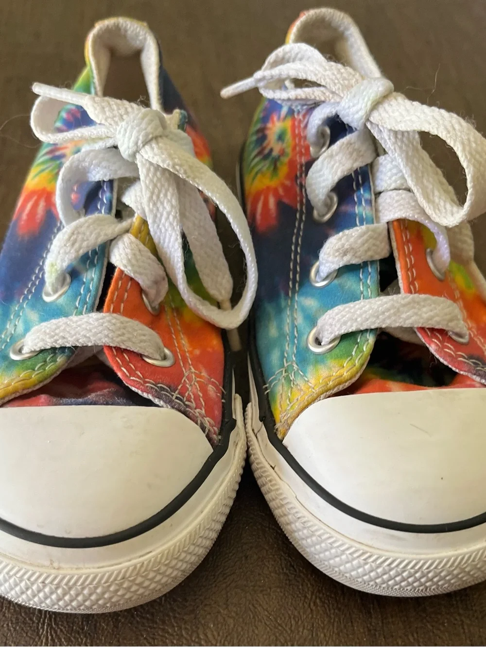 Converse Kids Tie-Dye Canvas Sneakers - Rainbow